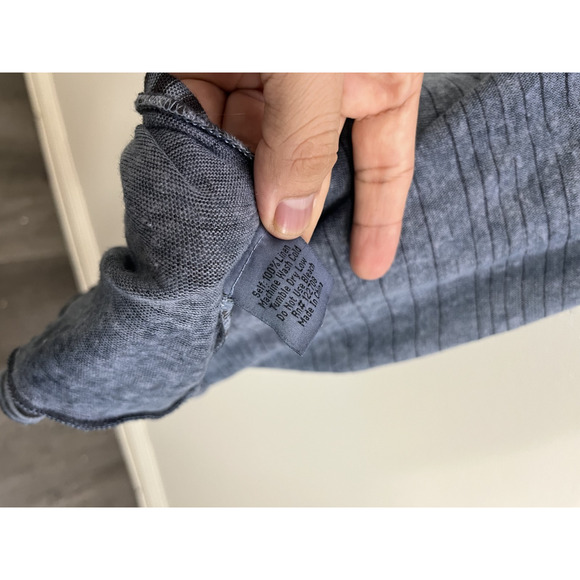 Johnny Was Pete & Greta Oversized Tunic Top XS Grunge Slouchy Boho Minimalist - Picture 9 of 15